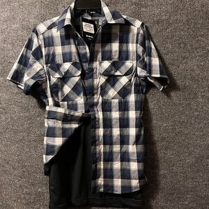 Vertx Plaid Short Sleeve Concealed Carry Shirt